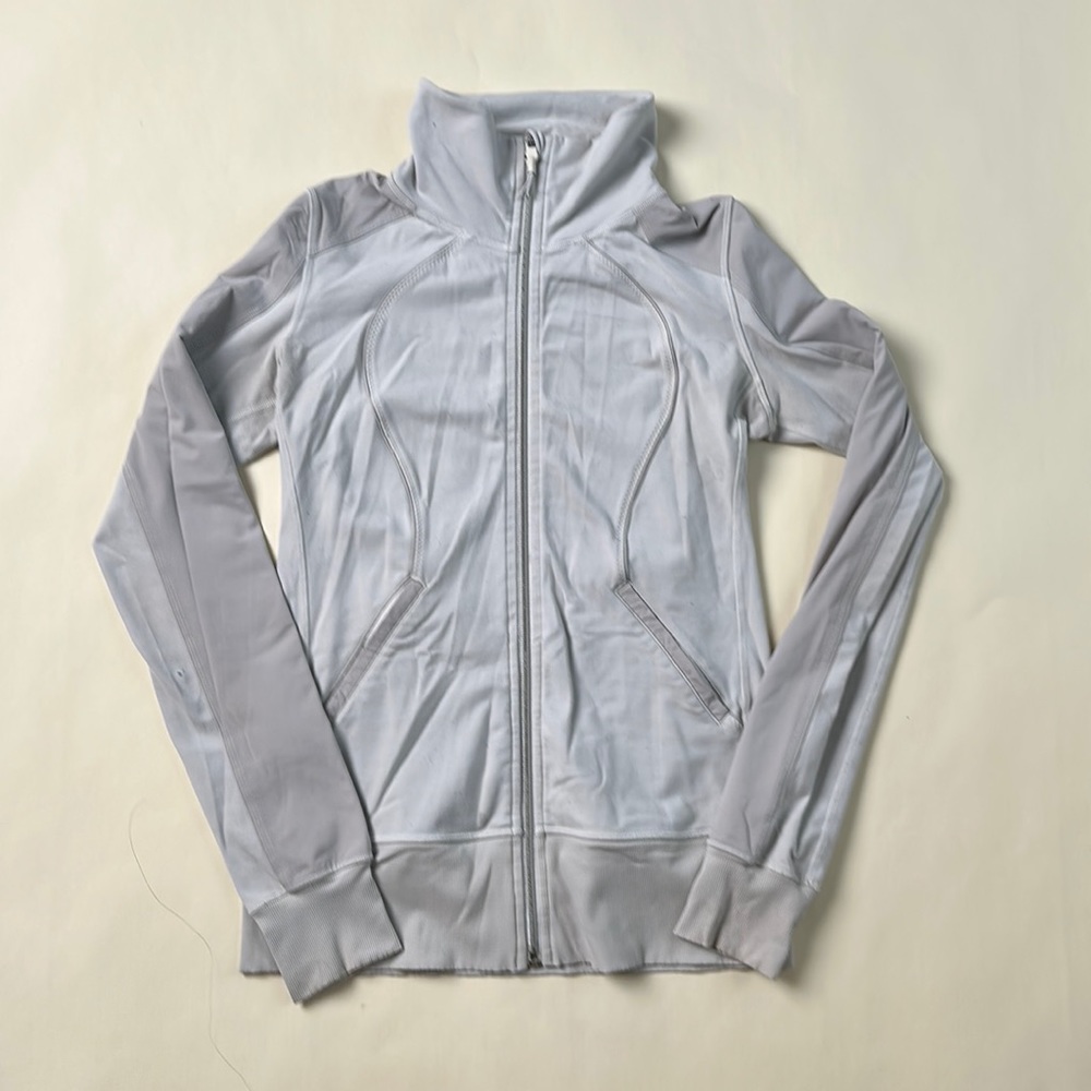 Lululemon reflective, full zip jacket
